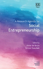 A Research Agenda for Social Entrepreneurship