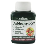 MEDPHARMA Jablečný ocet + vláknina + vitamín C + chrom 107 tablet