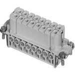 Konektorová vložka, zásuvka postříbřené kontakty Amphenol C146 10B016 002 4-1, 1 ks