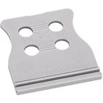 Deska pro odlehčení tahu Wago 734-329, 25 mm, šedá