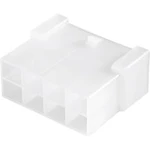 Konektor, 6,3 mm, 1 - 2,5 mm², 8pólové, transparentní