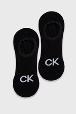 Ponožky Calvin Klein pánske, čierna farba, 701218716