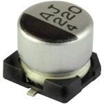 SMD kondenzátor elektrolytický Yageo CB025M0022RSD-0605, 22 µF, 25 V, 20 %, 5,4 x 6,3 mm