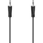 Jack audio kabel Hama 00205262, 1.5 m, černá