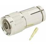Konektor N BKL Electronic 404060, 50 Ω, zástrčka rovná