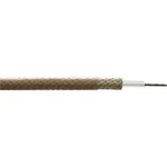 Koaxiální kabel Huber & Suhner RG 179 B/U (22510044), 75 Ω, stíněný, hnědá, 1 m