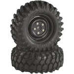 Monstertruck kolo Absima, ráfek Crawler, 1:10, 12 mm 6-hran, černá, 2 ks (2500031)