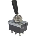 Páčkový spínač TRU COMPONENTS TC-R13-25B1-05, 250 V/AC, 6 A, 2x zap/zap, 1 ks