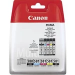 Canon Inkoustová kazeta PGI-580, CLI-581 PBKBKCMY originál kombinované balení černá, foto černá, azurová, purppurová, žlutá 2078C005
