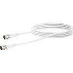 Antény, SAT kabel Schwaiger KDAK30 532, 10 dB, čtyřžilový stíněný, 3.00 m, bílá