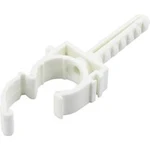 Upevňovací příchytka TRU COMPONENTS 93013c1190, zástrčný, 16 mm (max), bílá, 1 ks