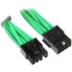 Napájecí prodlužovací kabel Bitfenix BFA-MSC-62PEG45GK-RP, [1x PCI-E zástrčka 8-pólová (6+2) - 1x PCI-E zásuvka 8-pólová], 45.00 cm, zelená, černá