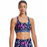 Dámská sportovní podprsenka Under Armour Crossback Mid Print Mineral Blue S