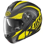 Moto helma X-Lite X-1004 Nordhelle N-Com Flat Black-Yellow  černo-žlutá  XS (53-54)