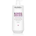Goldwell Dualsenses Blondes & Highlights kondicionér pro blond vlasy neutralizující žluté tóny 1000 ml