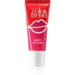 Avon ColorTrend Fruity Lips lesk na rty s příchutí odstín Peach 10 ml
