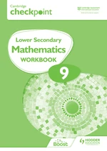 Cambridge Checkpoint Lower Secondary Mathematics Workbook 9