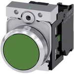 Tlačítko Siemens 3SU1150-0AB40-1BA0, zelená, 1 ks