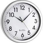 DCF nástěnné hodiny TFA Dostmann 60.3519.02, (Ø x h) 30,8 x 4,3 cm, stříbrná