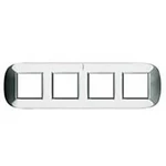 Legrand 4násobná rám Axolute ocelová HB4802/4ACL