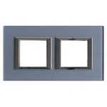 Legrand rám Axolute modrá HA4802M2HVZS