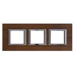 Legrand rám Axolute dřevo HA4802M3HLTK