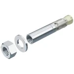 Čepová kotva OBO Bettermann BZ-IG M 12-0 3498376, Vnější délka 86 mm, Vnější Ø 12 mm, 1 ks