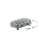 HDC enclosures, Size: 4, Protection degree: IP 65, Cover for lower part of housing, Side-locking clamp on lower side, Standard Weidmüller HDC 10B DODQ