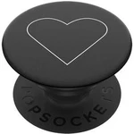 Stojan na mobilní telefon POPSOCKETS White Heart Black N/A, černá