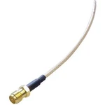 SMA reverzní konektor - zásuvka, rovná BKL Electronic 75 Ω, 1 ks