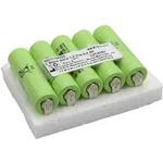 Akumulátor pro lékařské přístroje Akku Med Náhrada za originální akumulátor 1.2-600 1.2 V 600 mAh