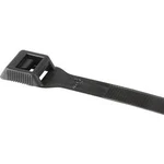 Stahovací pásky HellermannTyton PE400-PA66-BU 112-18101, 400 mm, modrá, 100 ks