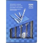 Sada dílenských pilníků 200 mm drážkování 1 do svinovací PVC vč. Krabice. Krabice PFERD 531 WRU 200 H 1 11801531 200