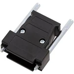 D-SUB pouzdro encitech D3PK25-P-LJS-K 1260-0102-03, pólů 25, plast, černá, 1 ks