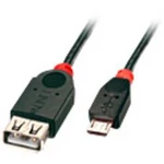 Kabel LINDY LINDY USB 2.0 Kabel Typ Micro-B / A 31936, 1.00 m, černá