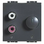Legrand systémové rozhraní sběrnicového systému Living&Light antracitová L4560