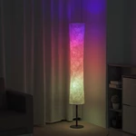 57'' Smart LED Floor Lamp RGB Music Fabric Standing Dimmable Light APP+Remote