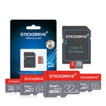 StickDrive Class 10 High Speed TF Memory Card Max 80Mb/s 8GB 16GB 32GB 64GB 128GB Micro SD Card For Mobile Phone Tablet