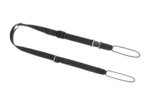 Dvojbodový popruh na zbraň QA Two Paracord Clawgear® - čierny (Farba: Čierna)