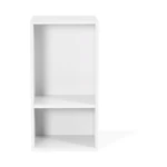Biela polica Tenzo Z Halfcube, 36 x 70 cm