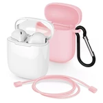 Slúchadlá Meliconi Safe Pods (497484) biela/ružová Bezdrátová sluchátka s mikrofonem, True Wireless, špunty do uší, uzavřená konstrukce, Bluetooth 5.1