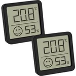 Teploměr a vlhkoměr TFA Dostmann 2er Set digitales Thermo-Hygrometer mit Komfortzone 30.5053.01.02