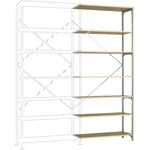 Manuflex RM2289 prístavný modul regálu oddelenia  (š x v x h) 960 x 2600 x 300 mm    drevená podlaha