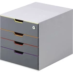 Durable VARICOLOR SAFE 760627 box so zásuvkami sivá DIN A4, DIN C4, Folio, Letter Počet zásuviek: 5