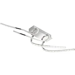 WOFI KANSAS 9566.04.01.6000 LED stropné svietidlo chróm 34 W