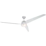CasaFan Eco Aviatos 162 WE-WE stropný ventilátor  (Ø) 162 cm Farba listu: lakovaná biela Farba púzdra: lakovaná biela