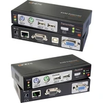 LINDY LINDY Cat.5 KVM Extender Combo 300  KVM extender cez sieťový kábel RJ45 300 m