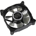 NoiseBlocker Multiframe M8-S3 PC vetrák s krytom čierna, sivá (transparentná) (š x v x h) 80 x 80 x 25 mm