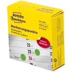 Avery-Zweckform 3851 popisovače etikiet Ø 10 mm zelená 800 ks permanentné papier