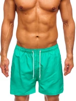 Zelené pánské plavecké šortky Bolf YW02001